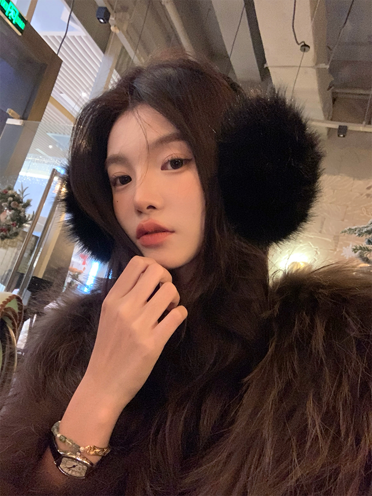 Large Plush Earmuffs for Women - Cozy Anti-Frost Winter Ear Protectors & Warm Ear Covers Large Plush Earmuffs for Women - Cozy Anti-Frost Winter Ear Protectors & Warm Ear Covers