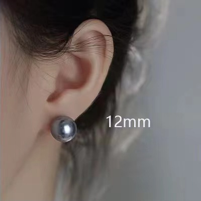 Light Luxury Fever Style Round Australian White Pearl S999 Needle Earrings - Elegant 90s-Inspired Fashion Jewelry for Every Occasion Light Luxury Fever Style Round Australian White Pearl S999 Needle Earrings - Elegant 90s-Inspired Fashion Jewelry for Every Occasion