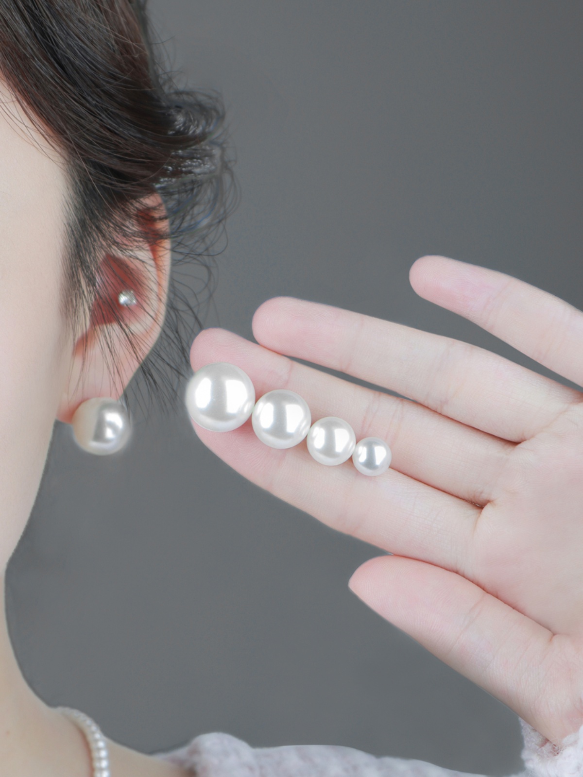 Light Luxury Fever Style Round Australian White Pearl S999 Needle Earrings - Elegant 90s-Inspired Fashion Jewelry for Every Occasion Light Luxury Fever Style Round Australian White Pearl S999 Needle Earrings - Elegant 90s-Inspired Fashion Jewelry for Every Occasion