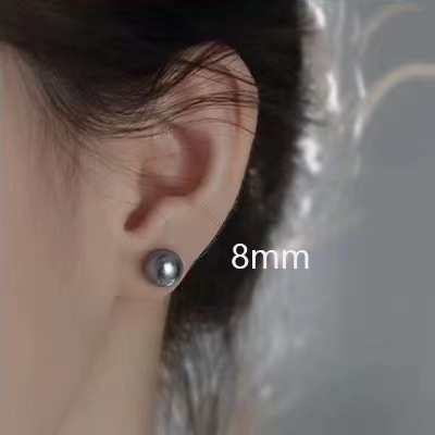 Light Luxury Fever Style Round Australian White Pearl S999 Needle Earrings - Elegant 90s-Inspired Fashion Jewelry for Every Occasion Light Luxury Fever Style Round Australian White Pearl S999 Needle Earrings - Elegant 90s-Inspired Fashion Jewelry for Every Occasion