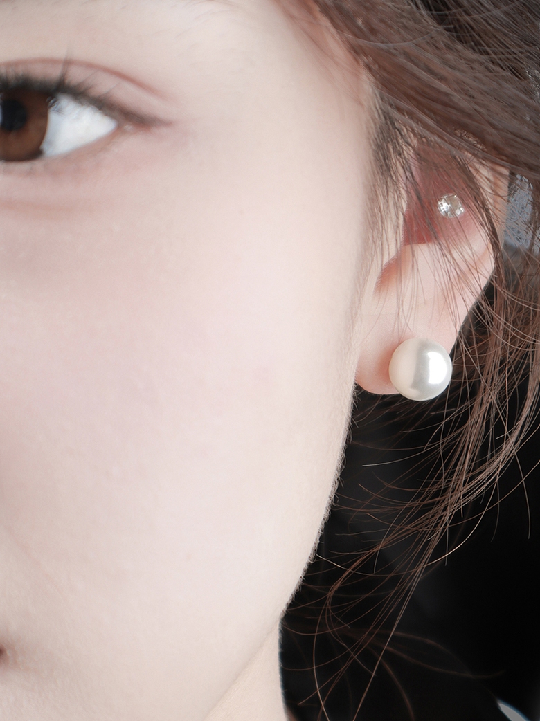 Light Luxury Fever Style Round Australian White Pearl S999 Needle Earrings - Elegant 90s-Inspired Fashion Jewelry for Every Occasion Light Luxury Fever Style Round Australian White Pearl S999 Needle Earrings - Elegant 90s-Inspired Fashion Jewelry for Every Occasion