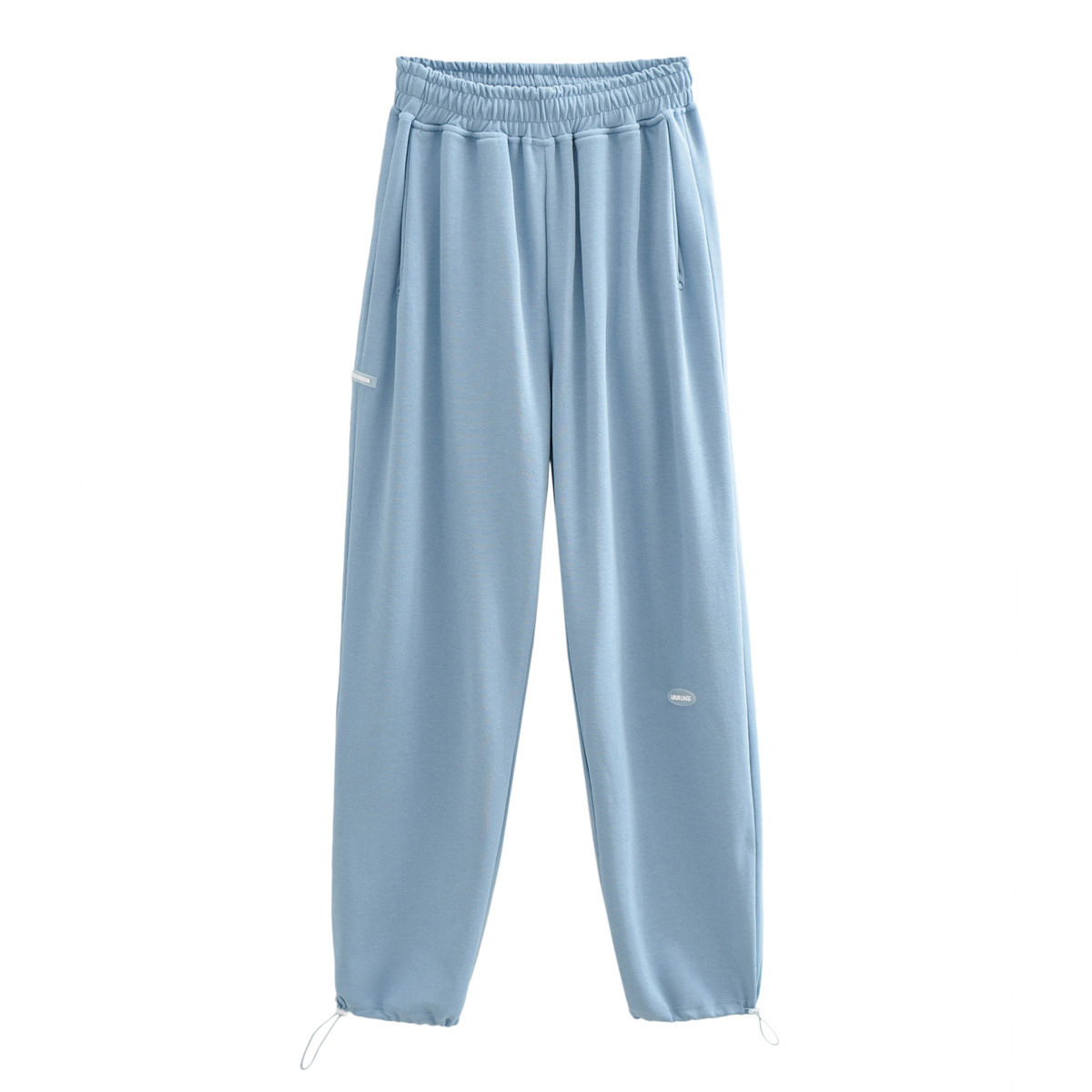 Light Purple Tapered Joggers for Women â€“ Summer 2025 Thin Jazz Straight-Leg Casual Pants, Trendy 90s Style