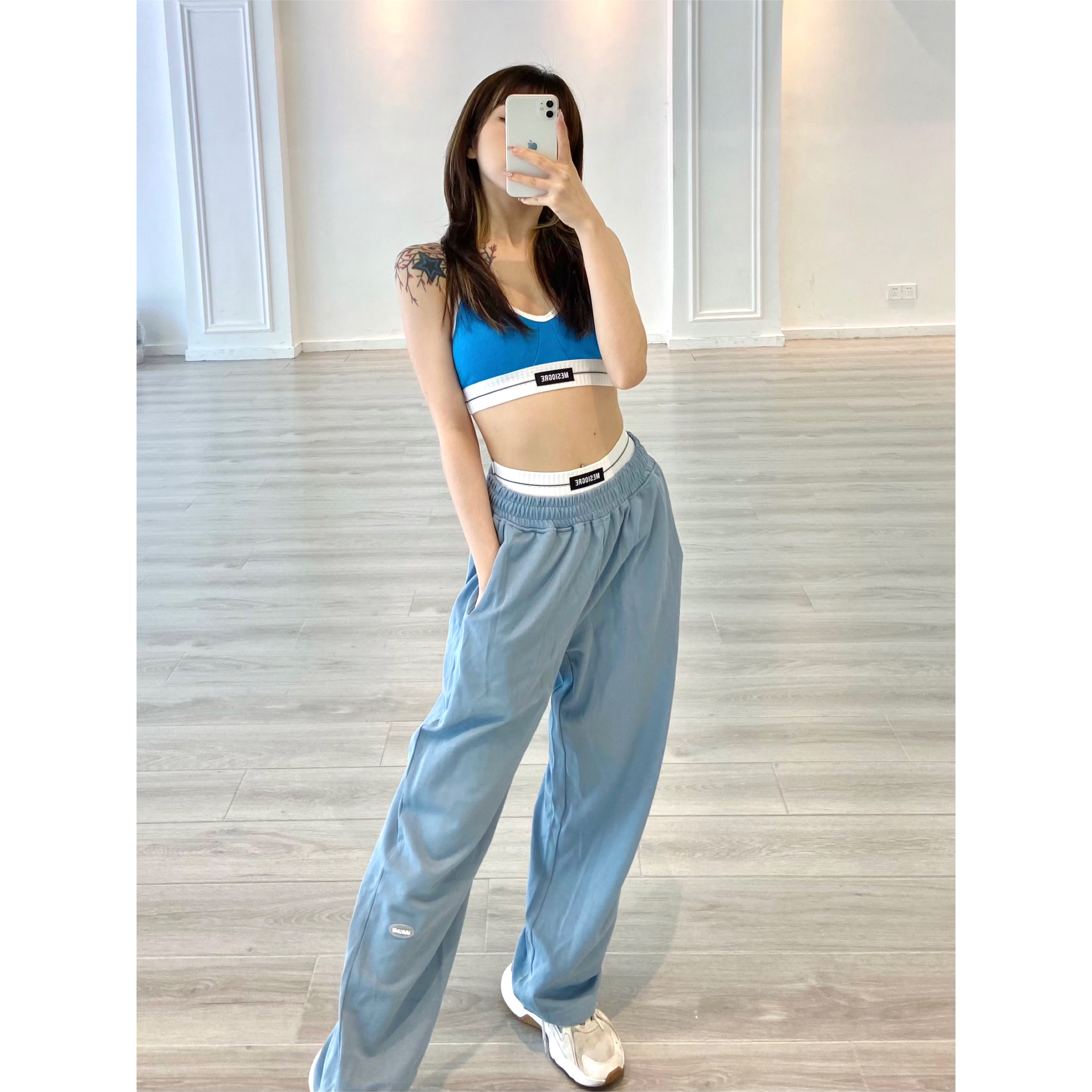 Light Purple Tapered Joggers for Women – Summer 2025 Thin Jazz Straight-Leg Casual Pants, Trendy 90s Style Light Purple Tapered Joggers for Women – Summer 2025 Thin Jazz Straight-Leg Casual Pants, Trendy 90s Style