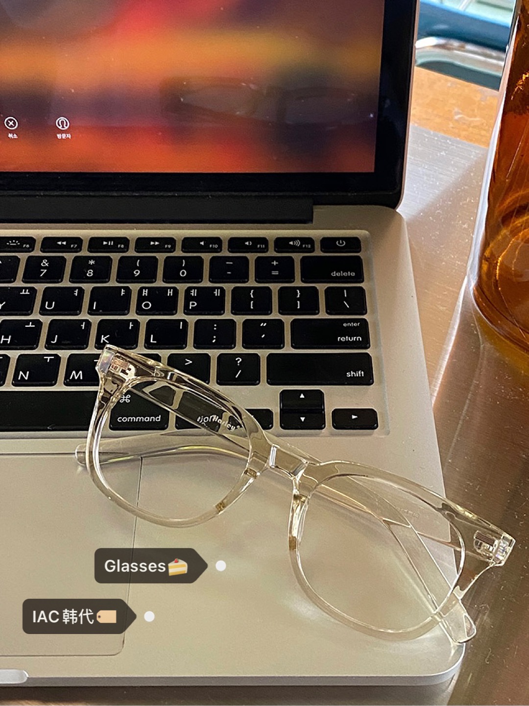 Light Yellow Clear White Tea Frame Glasses - Fashionable Korean Style Eyewear for Effortless Chic Looks Light Yellow Clear White Tea Frame Glasses - Fashionable Korean Style Eyewear for Effortless Chic Looks