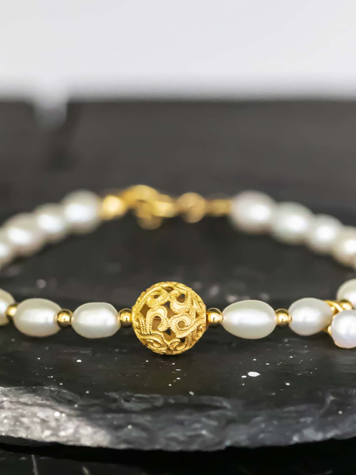 Lightweight 925 Silver Pearl Bracelet for Women, Natural Niche Style, Elegant Gift for Mother's Day Lightweight 925 Silver Pearl Bracelet for Women, Natural Niche Style, Elegant Gift for Mother's Day