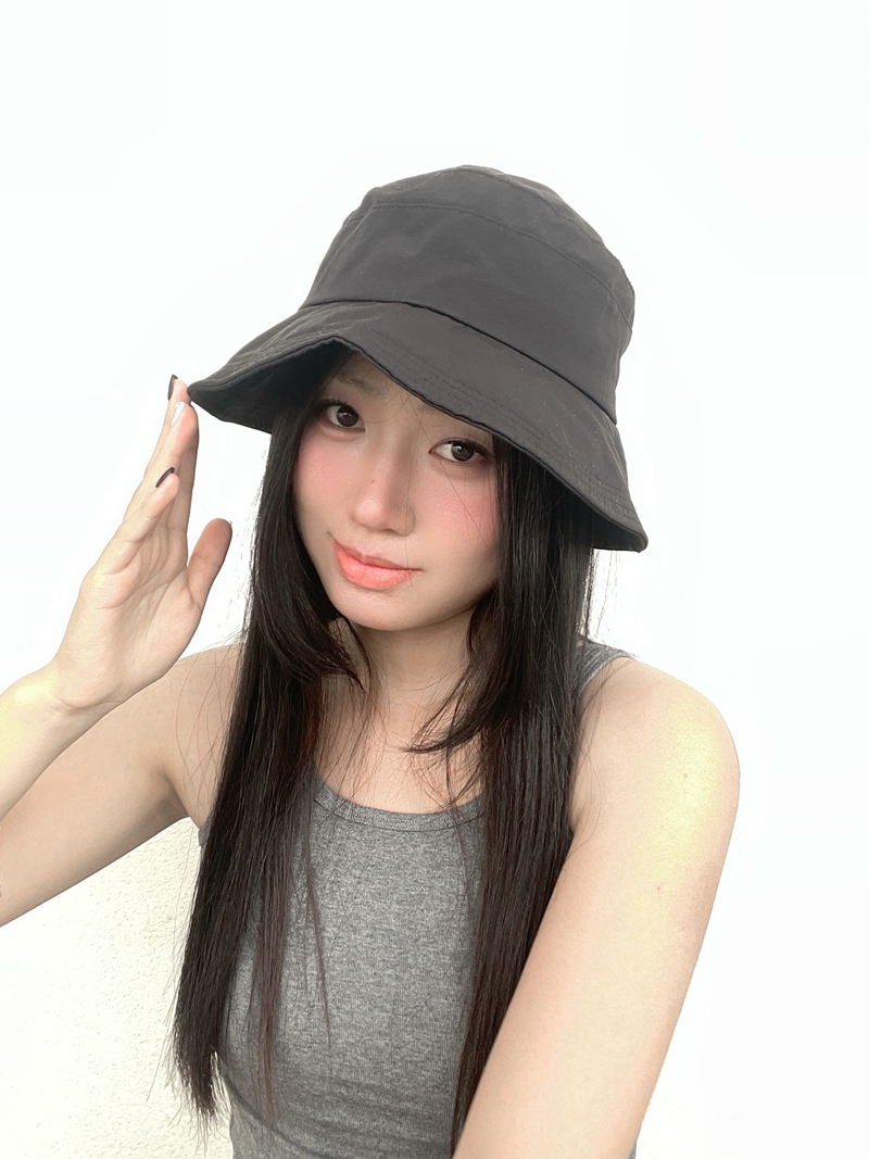 Lightweight Quick-Dry Sunshade Hat for Spring/Summer, Large Head Circumference, Half-Top Design, UV Protection, Face Slimming Style