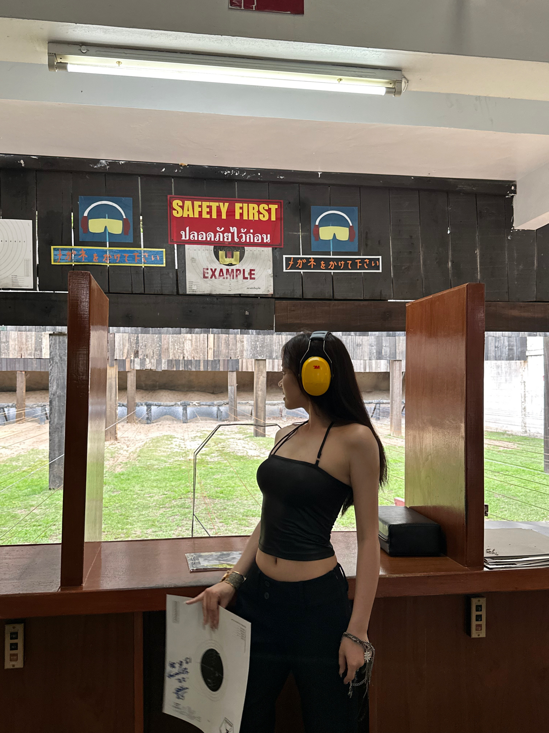 Limited Edition Killer Camisole - Black Rose Design with Faux Leather Texture, Trendy Y2K Style Limited Edition Killer Camisole - Black Rose Design with Faux Leather Texture, Trendy Y2K Style