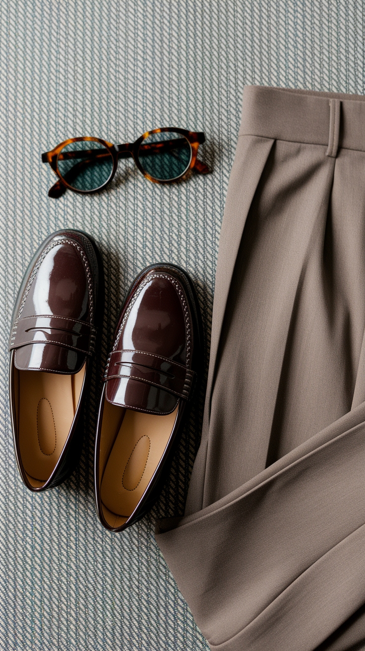 Loafers Retro Outfit for a Nostalgic Vibe outfit idea