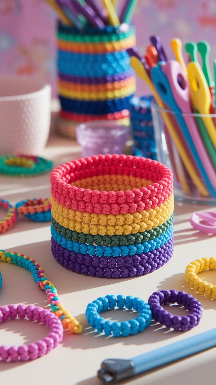 Fun Patterns for Loom Band Bracelets to Try outfit idea