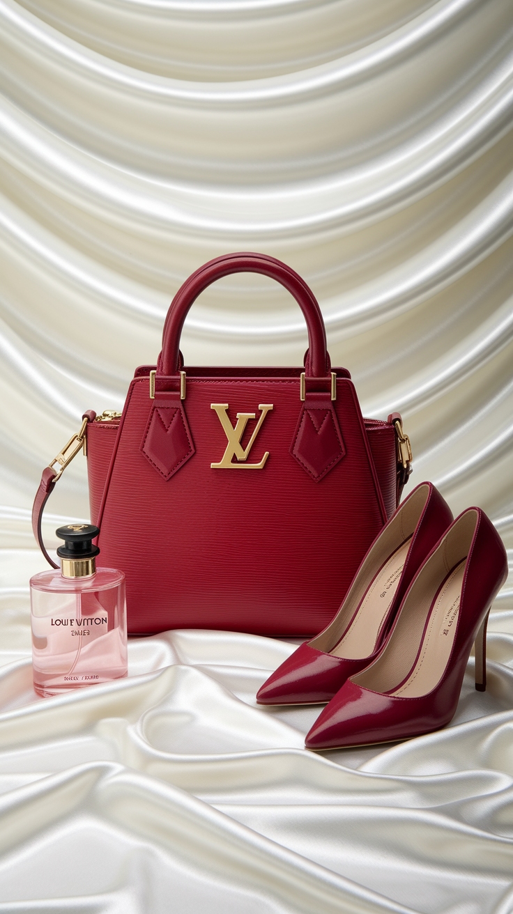 Elevate Your Style with a Louis Vuitton Red Bag outfit idea