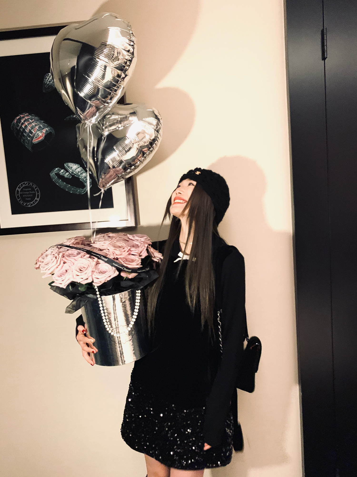 Luxurious Velvet Straight Skirt with Sequin Embroidered Vest Dress for Girls - Chic Rich Girl Style, Perfect for 90s and Y2K Fashion Luxurious Velvet Straight Skirt with Sequin Embroidered Vest Dress for Girls - Chic Rich Girl Style, Perfect for 90s and Y2K Fashion