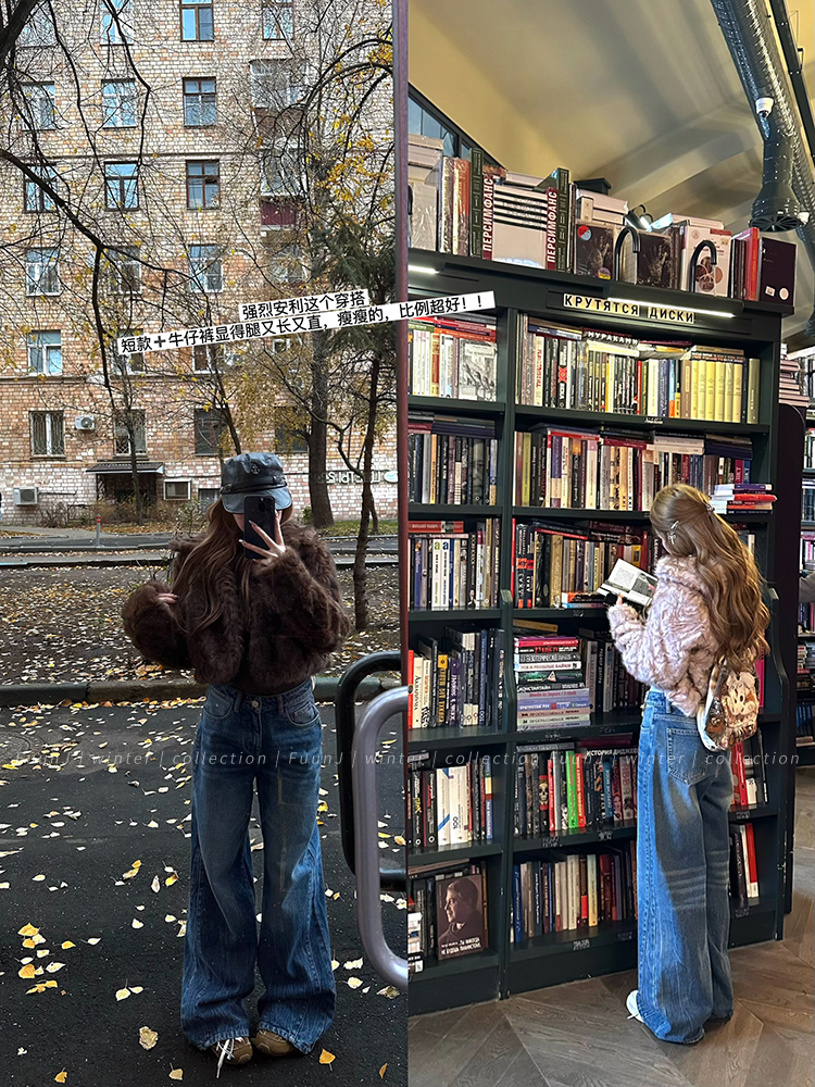 Luxury Little Girls' Faux Fur Short Coat - High-Quality Cotton-Padded Plush Winter Outerwear for Stylish Kids Luxury Little Girls' Faux Fur Short Coat - High-Quality Cotton-Padded Plush Winter Outerwear for Stylish Kids