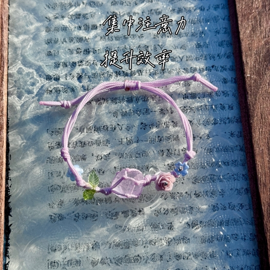 Macrame Crystal Collection Bracelet - Minimalist Natural Bead Wristband, Versatile High-End Feel, Boho Chic Style Macrame Crystal Collection Bracelet - Minimalist Natural Bead Wristband, Versatile High-End Feel, Boho Chic Style