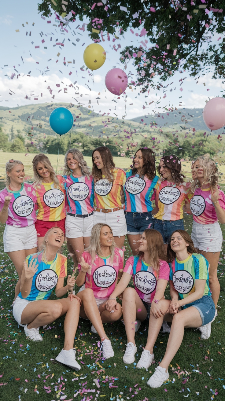 Matching Bachelorette Shirts: Perfect for Celebrating Love outfit idea