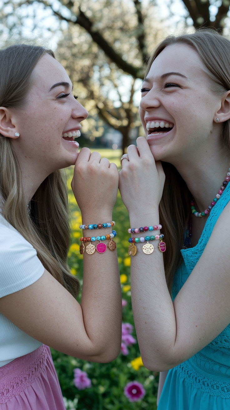 Matching Bracelets for Best Friends: A Trendy Choice outfit idea