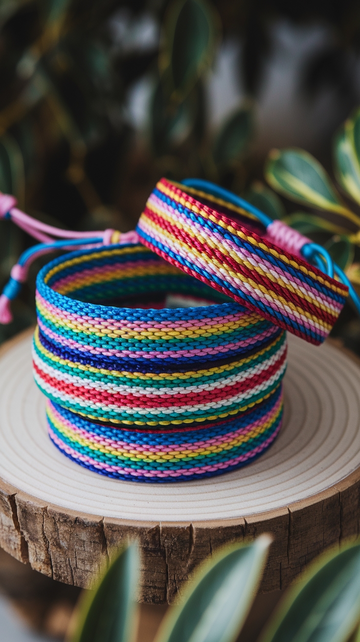 Unique Matching String Bracelets for Friendship outfit idea