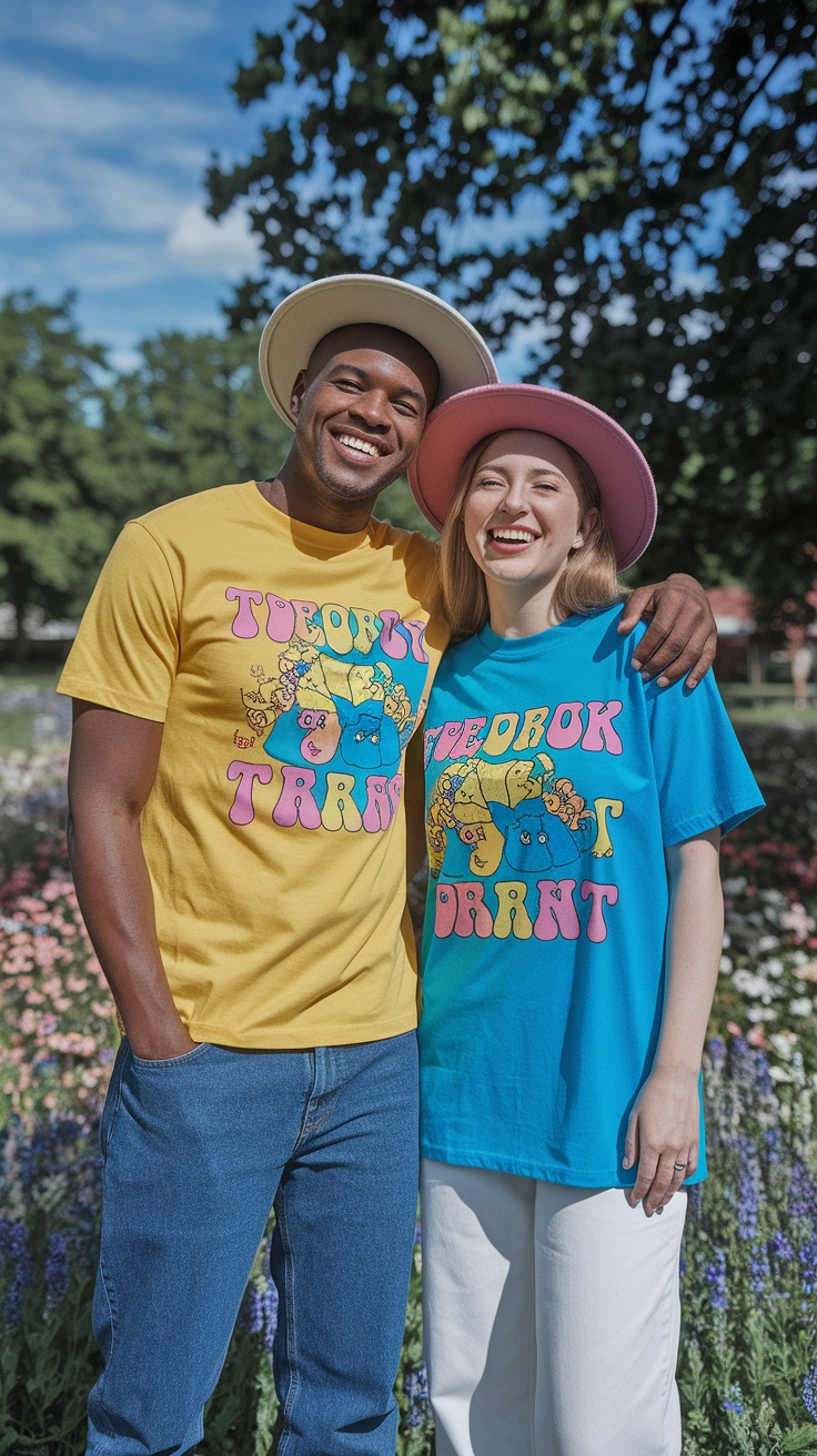 Matching T Shirts Couple: Trendy and Fun Outfit Pairings outfit idea