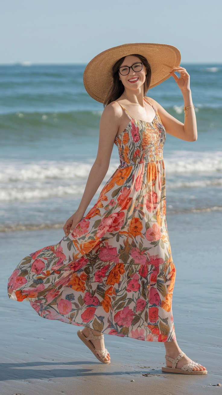 Best Maxi Sun Dresses for Summer Fun and Comfort outfit idea