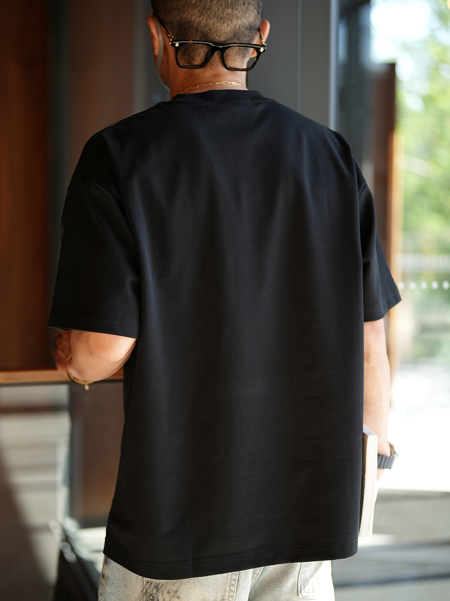 Men's American Retro Deconstructed Tie-Dye Short Sleeve T-Shirt, Vintage Summer Round Neck Design, Trendy Y2K Style Men's American Retro Deconstructed Tie-Dye Short Sleeve T-Shirt, Vintage Summer Round Neck Design, Trendy Y2K Style