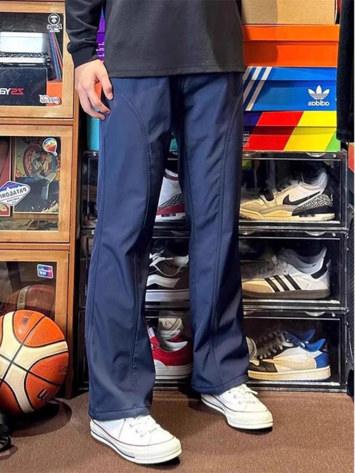 Men's American-Style Thin Waterproof Quick-Dry Cargo Pants, Diagonal Cut Casual Outdoor Straight-Leg Summer Trousers Men's American-Style Thin Waterproof Quick-Dry Cargo Pants, Diagonal Cut Casual Outdoor Straight-Leg Summer Trousers