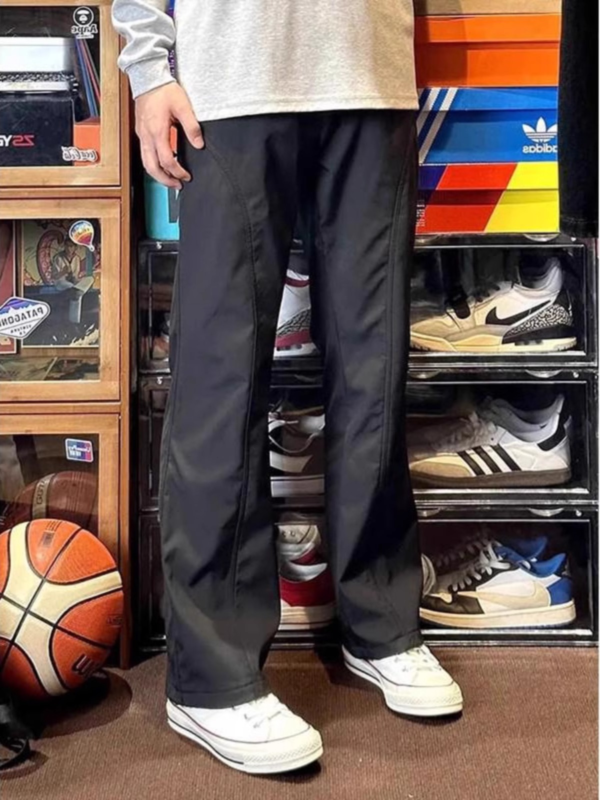 Men's American-Style Thin Waterproof Quick-Dry Cargo Pants, Diagonal Cut Casual Outdoor Straight-Leg Summer Trousers Men's American-Style Thin Waterproof Quick-Dry Cargo Pants, Diagonal Cut Casual Outdoor Straight-Leg Summer Trousers