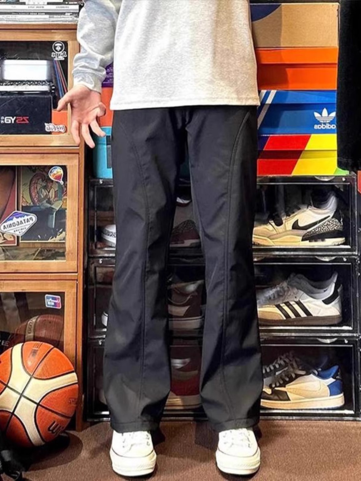 Men's American-Style Thin Waterproof Quick-Dry Cargo Pants, Diagonal Cut Casual Outdoor Straight-Leg Summer Trousers Men's American-Style Thin Waterproof Quick-Dry Cargo Pants, Diagonal Cut Casual Outdoor Straight-Leg Summer Trousers