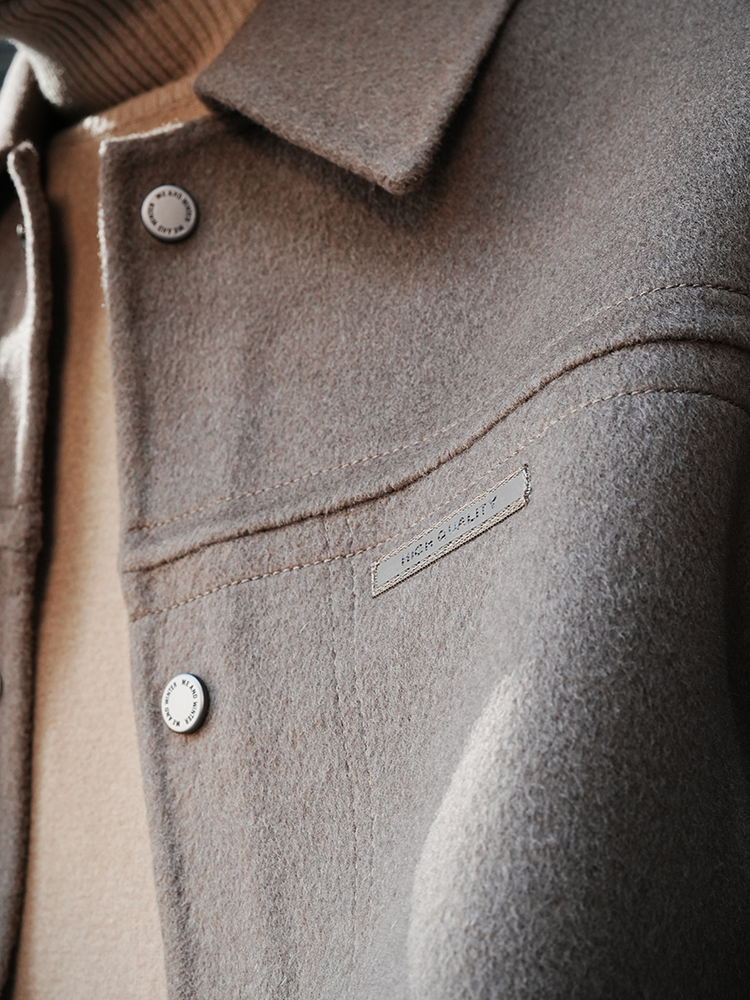 Men's Double-Sided Wool Overcoat - Stylish Winter Business Coat with Lapel - Warm High-End Feel for Commuting and Casual Wear Men's Double-Sided Wool Overcoat - Stylish Winter Business Coat with Lapel - Warm High-End Feel for Commuting and Casual Wear