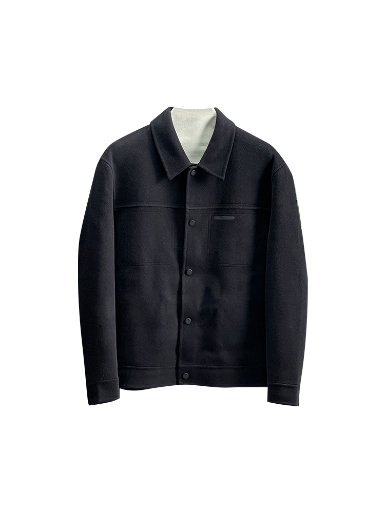 Men's Double-Sided Wool Overcoat - Stylish Winter Business Coat with Lapel - Warm High-End Feel for Commuting and Casual Wear Men's Double-Sided Wool Overcoat - Stylish Winter Business Coat with Lapel - Warm High-End Feel for Commuting and Casual Wear