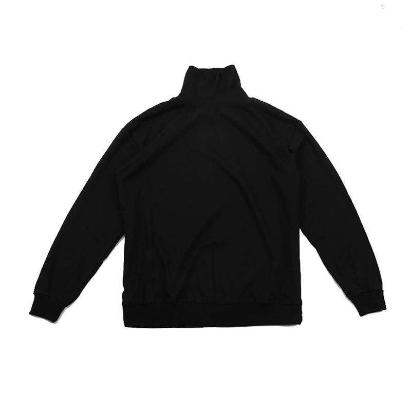 Men's Korean Style Turtleneck Long Sleeve T-Shirt - Casual Thickened Base Layer for Spring & Autumn, Versatile Solid Color, Loose Fit Men's Korean Style Turtleneck Long Sleeve T-Shirt - Casual Thickened Base Layer for Spring & Autumn, Versatile Solid Color, Loose Fit