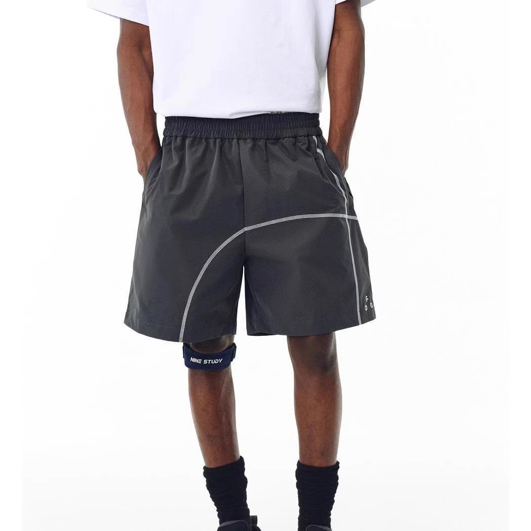 Men's Lightweight Quick-Dry Outdoor Sports Shorts, Casual Summer Running Pants, Breathable Five-Point Fitness Shorts for Active Lifestyle