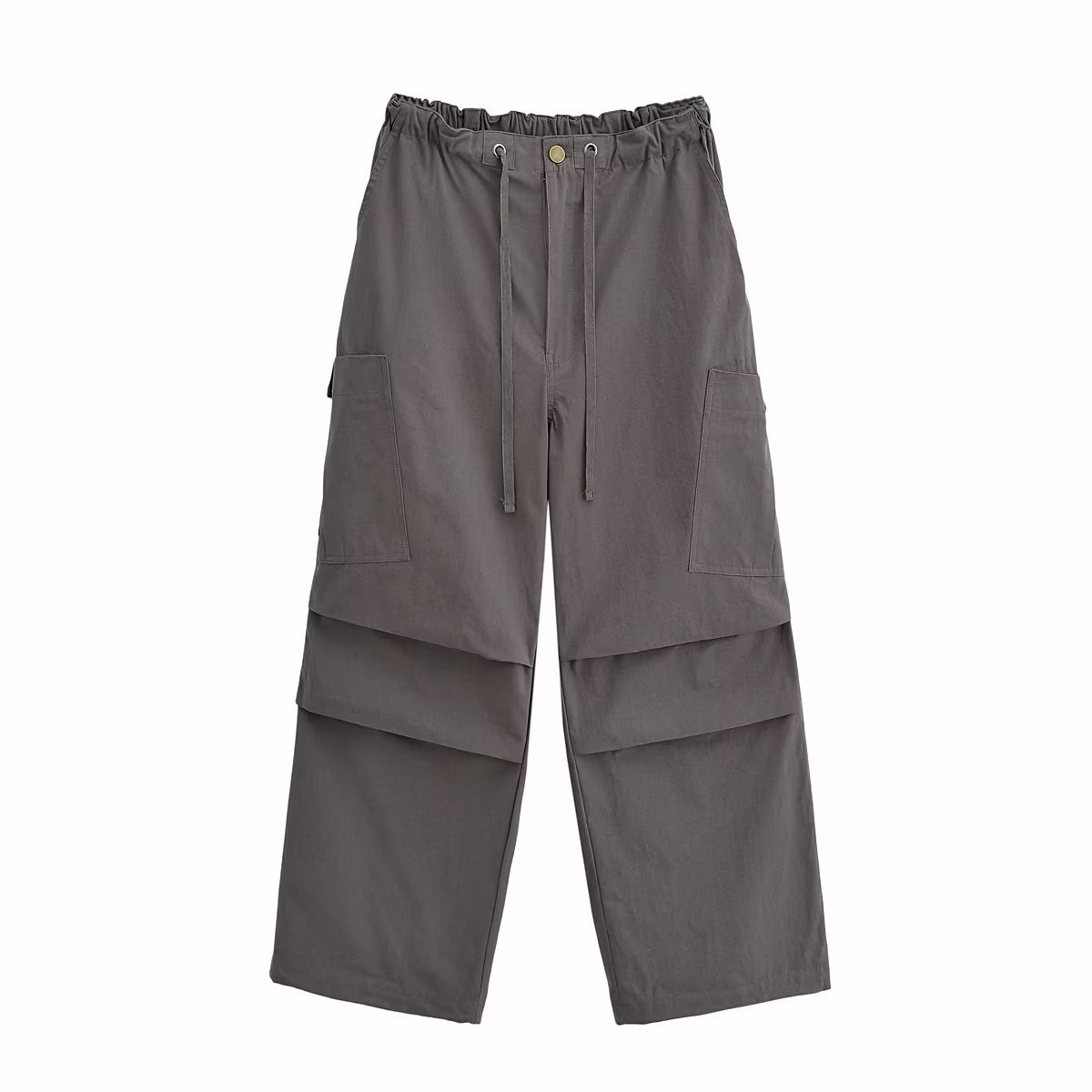 Merlot Straight-Leg Wide-Leg Work Pants for Women - Casual Jazz Dance Trousers for Autumn and Winter Fashion Merlot Straight-Leg Wide-Leg Work Pants for Women - Casual Jazz Dance Trousers for Autumn and Winter Fashion