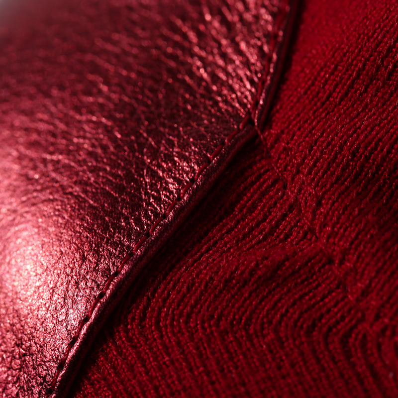 Mid-Calf Knitted Sock Tube Boots for Women - Round Toe Genuine Leather - Trendy Spring Autumn Footwear Mid-Calf Knitted Sock Tube Boots for Women - Round Toe Genuine Leather - Trendy Spring Autumn Footwear