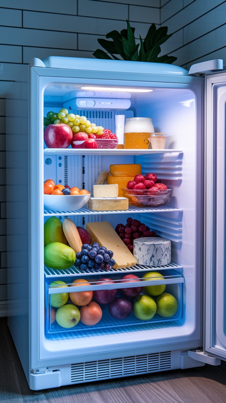 Stylish Mini Fridge Ideas for Small Spaces and Dorms outfit idea