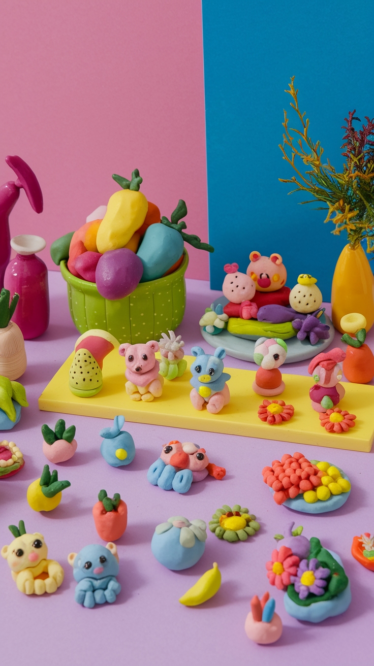 Unique Mini Things to Make with Clay for Home Decor outfit idea