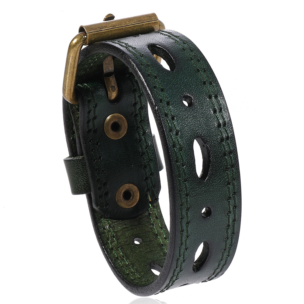 Minimalist Artistic Leather Bracelet - Adjustable Versatile Design for Everyday Wear, Unique Soul Collision Style Minimalist Artistic Leather Bracelet - Adjustable Versatile Design for Everyday Wear, Unique Soul Collision Style