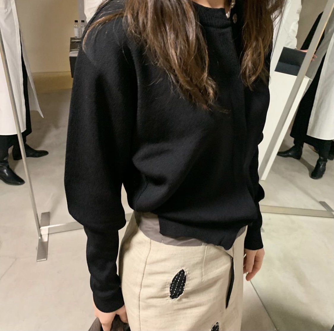 Minimalist Korean Style Tie Knitted Cardigan with Hollow Cut-Out Design - Unique Fashion Statement for Trendsetters Minimalist Korean Style Tie Knitted Cardigan with Hollow Cut-Out Design - Unique Fashion Statement for Trendsetters