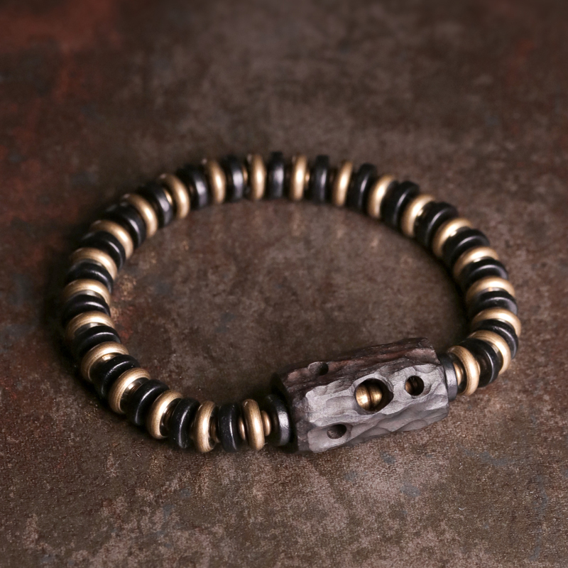 Minimalist Retro Wooden Bracelet for Men and Women, Versatile Color-Matching Accessory, Trendy Personalized Design Minimalist Retro Wooden Bracelet for Men and Women, Versatile Color-Matching Accessory, Trendy Personalized Design