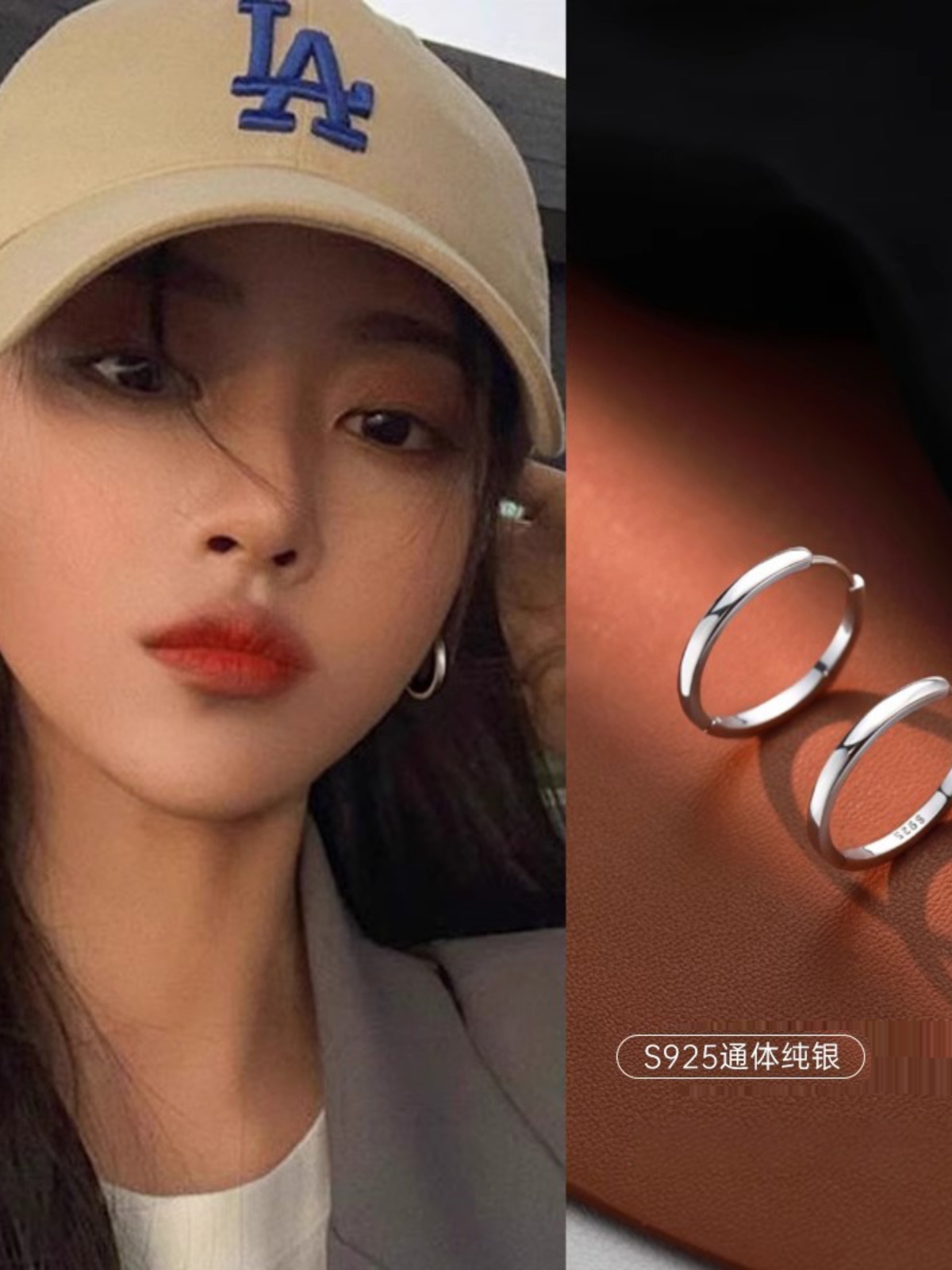 Minimalist Small Hoop Earrings for Women, S925 Sterling Silver Design, Elegant Ear Clips Jewelry
