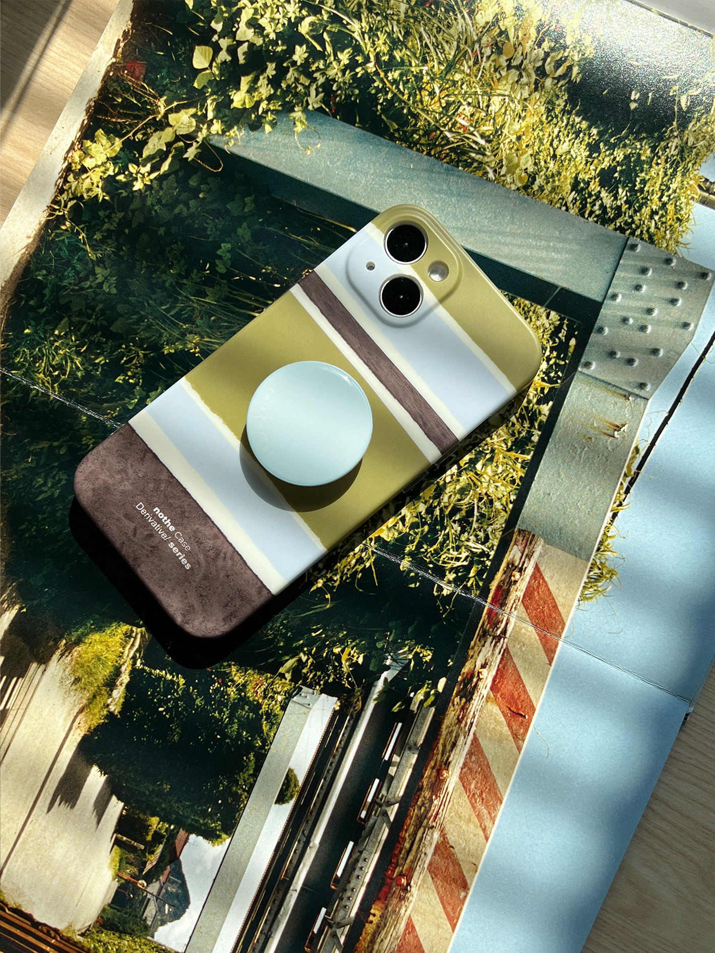 Minimalist Striped Full-Cover Phone Case for iPhone 13 Pro Max - Forest Island Design, Soft Touch, Niche Aesthetic Minimalist Striped Full-Cover Phone Case for iPhone 13 Pro Max - Forest Island Design, Soft Touch, Niche Aesthetic