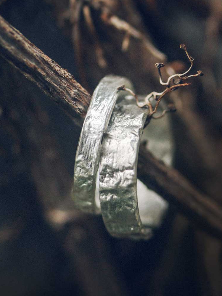 Minimalist Textured 925 Silver Couple Rings - Vintage Simple Versatile Design for Men and Women, Trendy Personality Finger Jewelry Minimalist Textured 925 Silver Couple Rings - Vintage Simple Versatile Design for Men and Women, Trendy Personality Finger Jewelry