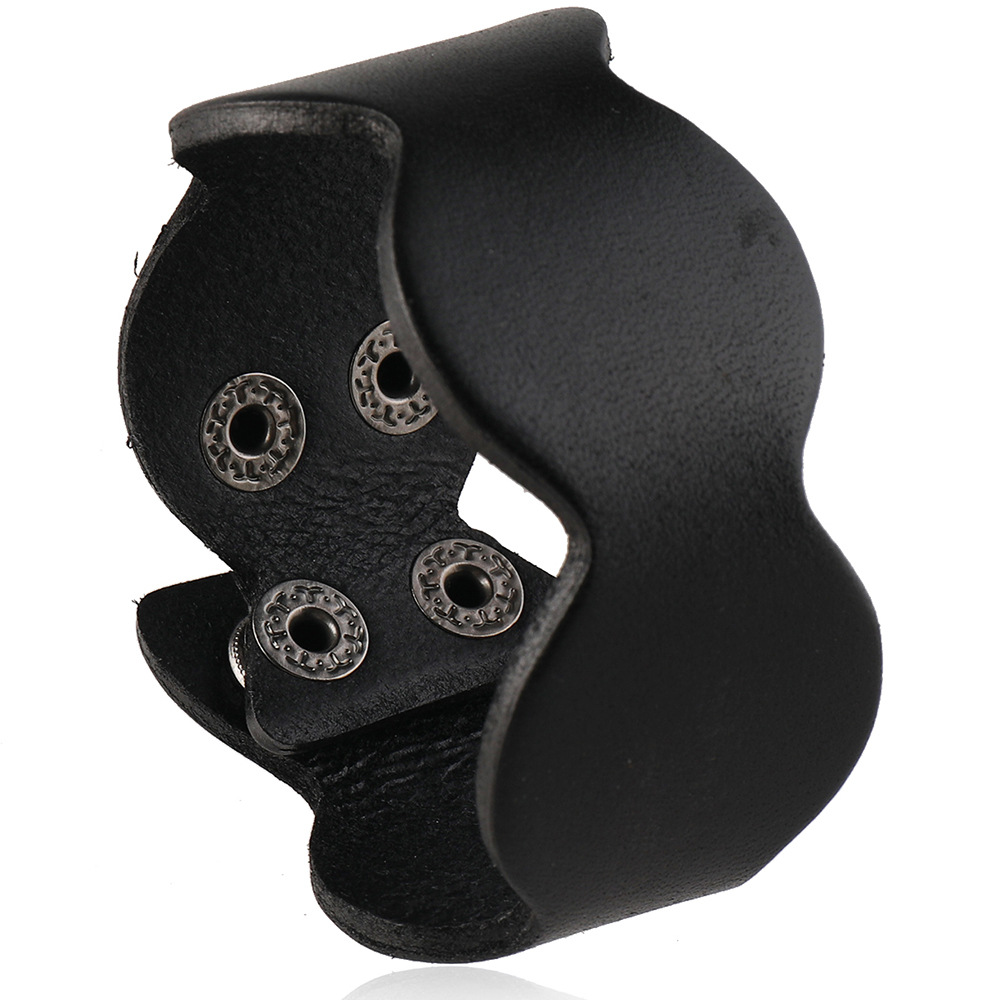 Minimalist Vintage Leather Bracelet - Creative Fashion Accessory for Stylish Looks