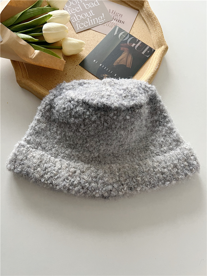 Multicolor Circle Wool Knitted Bucket Fisherman Hat for Women and Men - Casual Autumn Winter Korean Style Multicolor Circle Wool Knitted Bucket Fisherman Hat for Women and Men - Casual Autumn Winter Korean Style