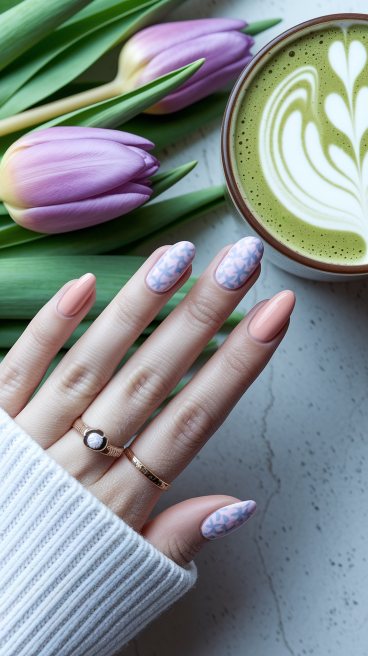 nail designs for spring outfit idea