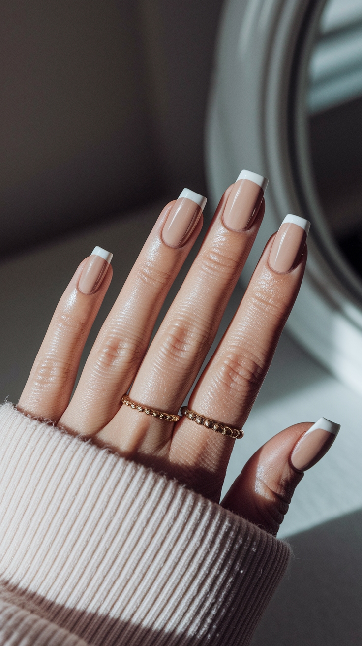 nail inspo square short outfit idea