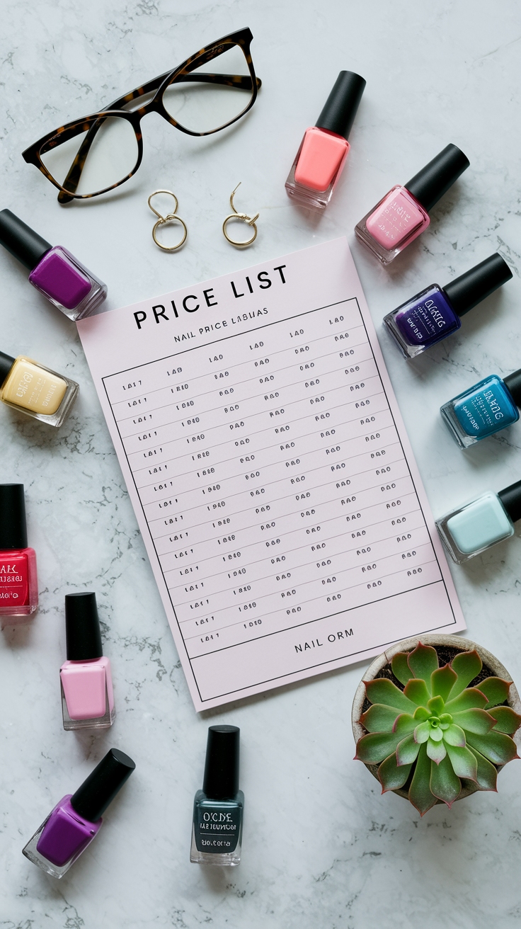 nail price list ideas outfit idea