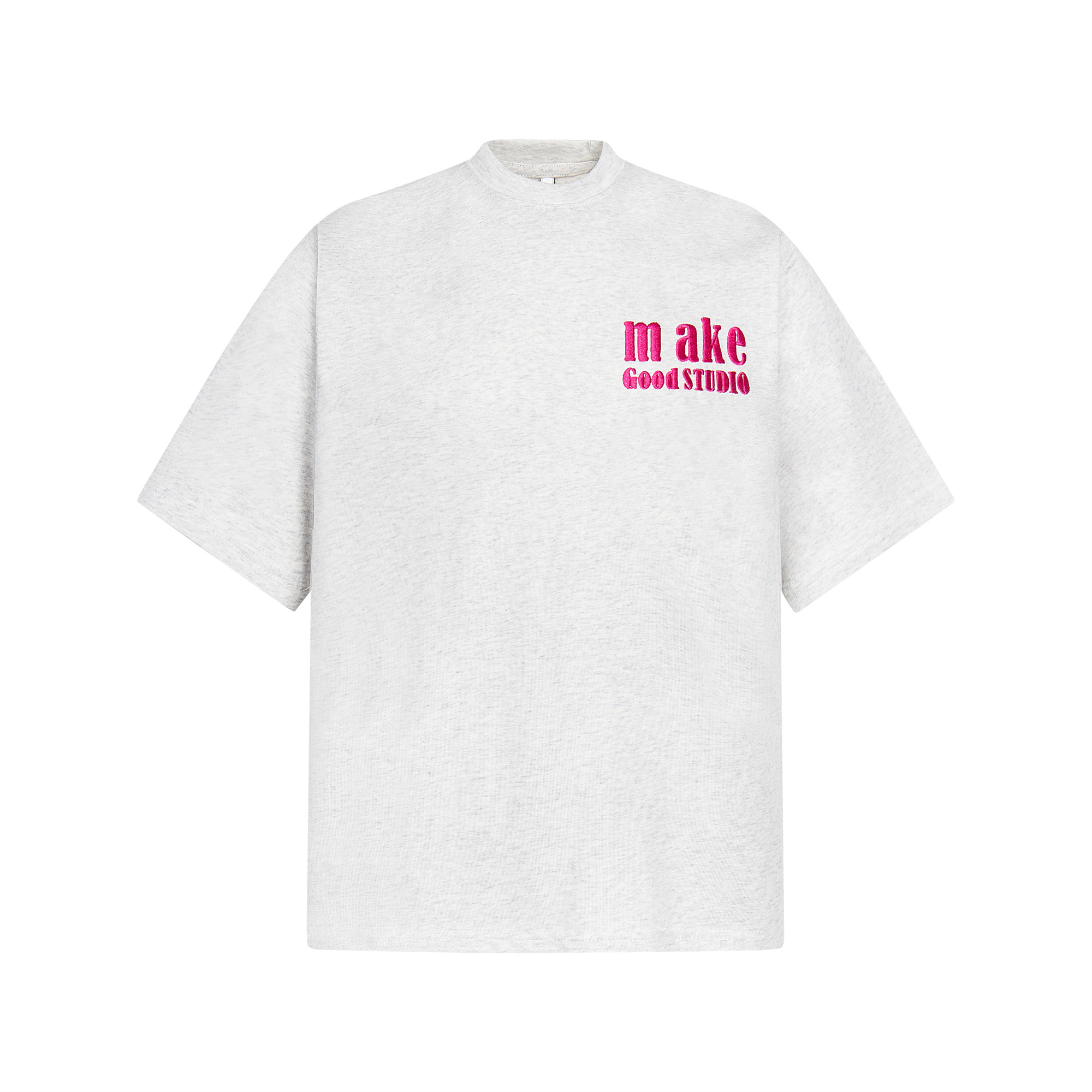 National Trend Embroidered Letter Short Sleeve Unisex Couple Heavyweight T-Shirt - Casual Summer Versatile Fashion National Trend Embroidered Letter Short Sleeve Unisex Couple Heavyweight T-Shirt - Casual Summer Versatile Fashion