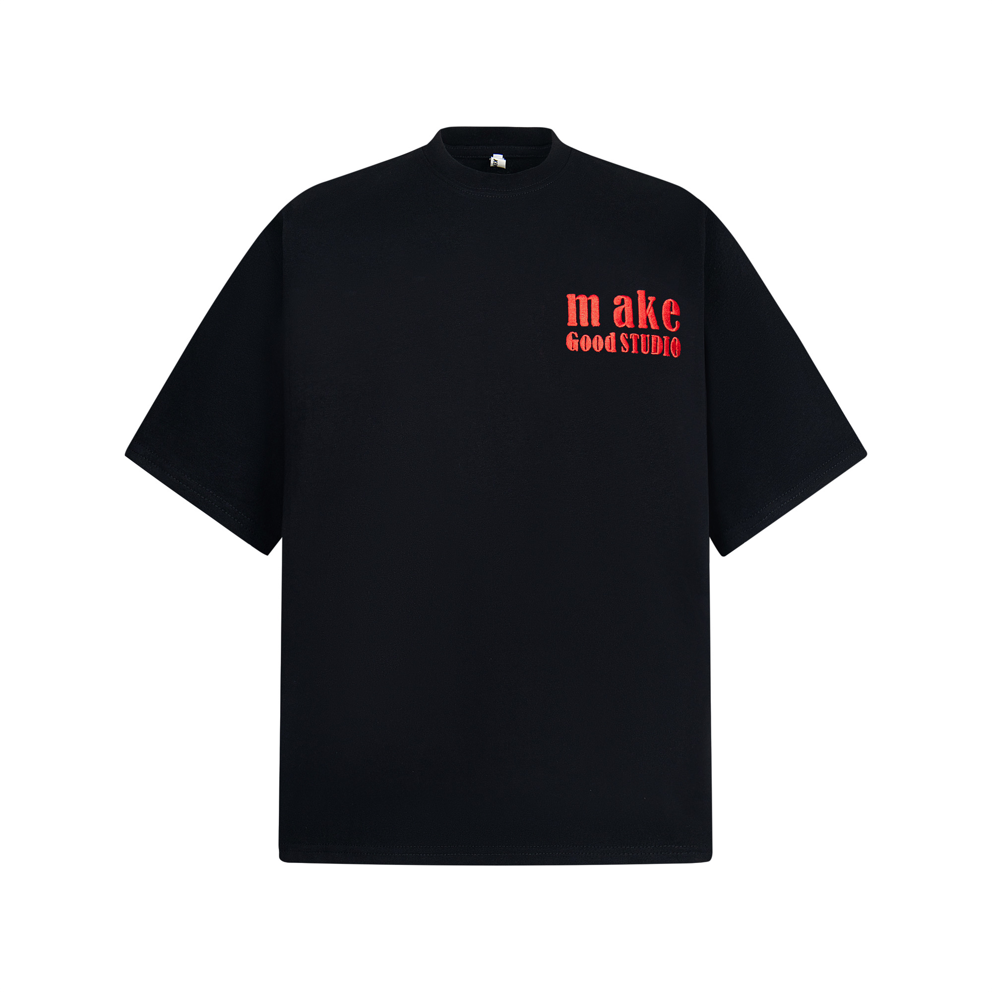 National Trend Embroidered Letter Short Sleeve Unisex Couple Heavyweight T-Shirt - Casual Summer Versatile Fashion National Trend Embroidered Letter Short Sleeve Unisex Couple Heavyweight T-Shirt - Casual Summer Versatile Fashion