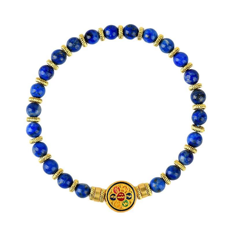 Natural Lapis Lazuli Circle Bracelet - Unique High-End Gift for Best Friend, 2025 Trendy Jewelry Natural Lapis Lazuli Circle Bracelet - Unique High-End Gift for Best Friend, 2025 Trendy Jewelry