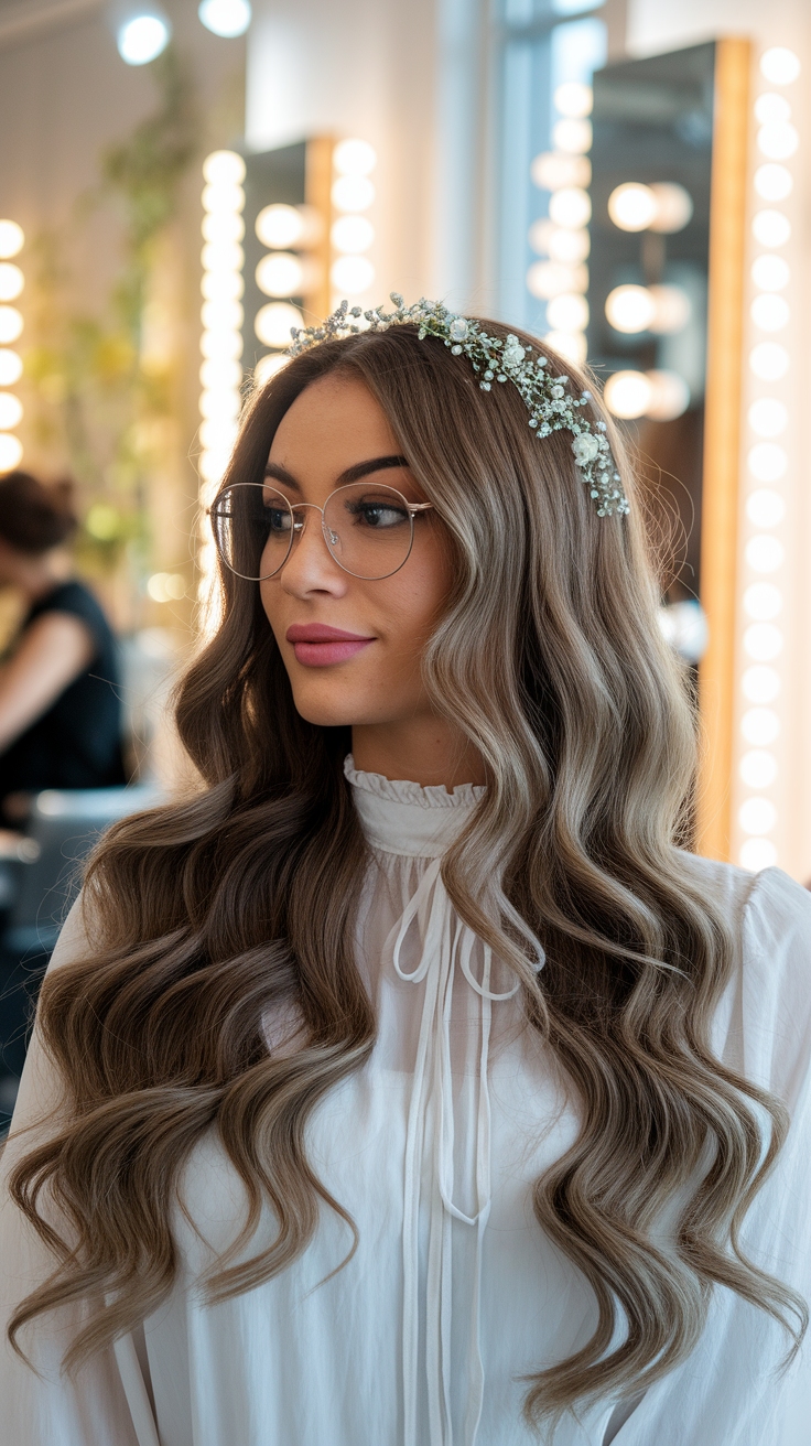 natural hair styles long hair outfit idea