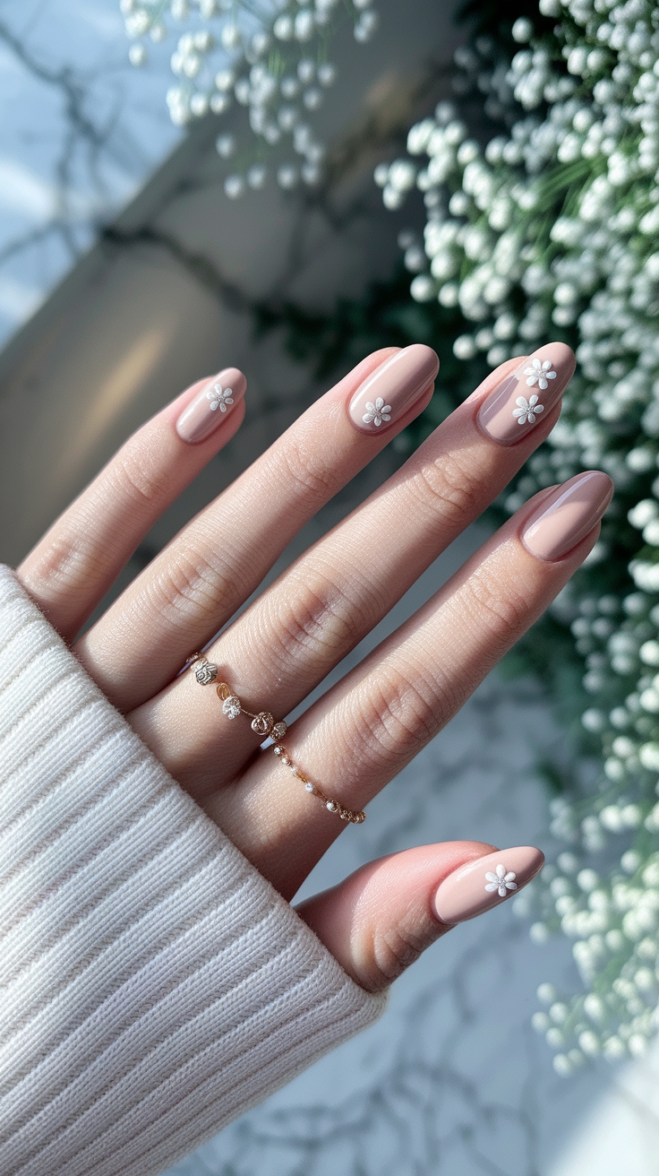 natural nail designs short outfit idea